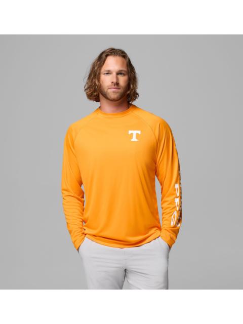 Columbia Men's Collegiate PFG Terminal Tackle Long Sleeve Shirt - Tennessee