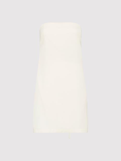 ST. AGNI Strapless Buckle Back Top - Off White