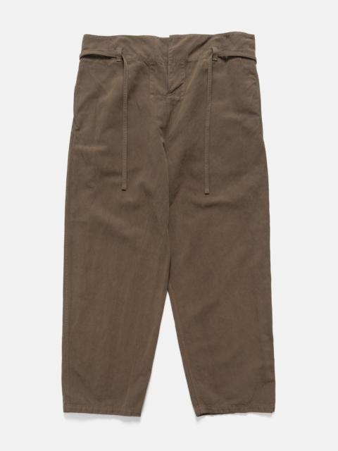KAPTAIN SUNSHINE Gaba. Traveller Easy Pants Cub Brown