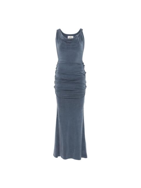 Vivienne Westwood ruched maxi dress