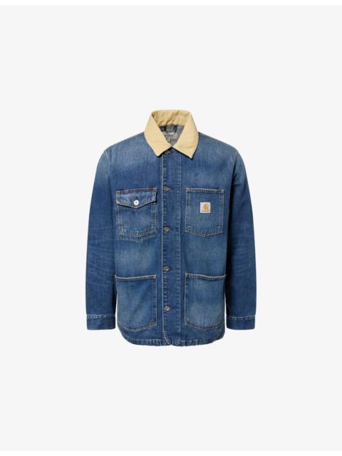 Carhartt WIP Warren Chore Cotton Denim Coat