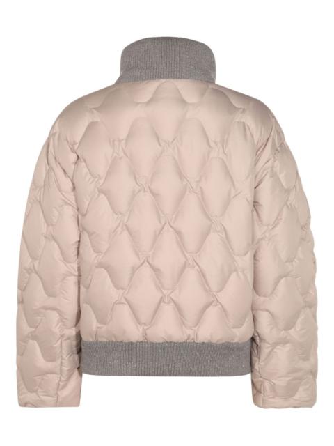 FABIANA FILIPPI quilted bomber jacket