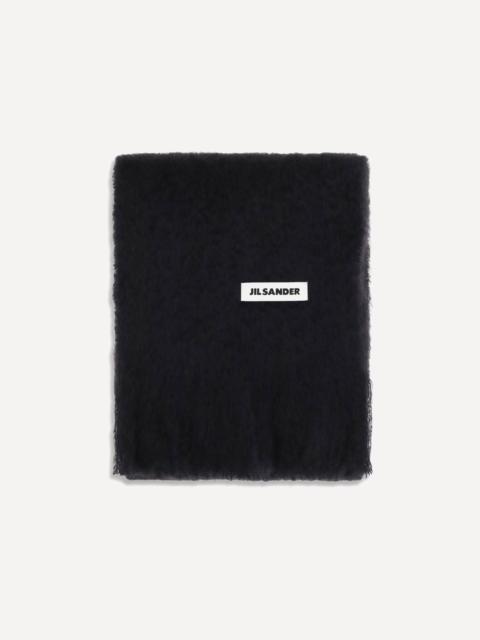 Jil Sander Wool Scarf with logo