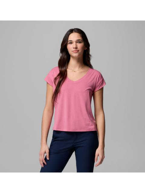 Columbia Women's Daniela Falls V-Neck Short Sleeve T-Shirt
