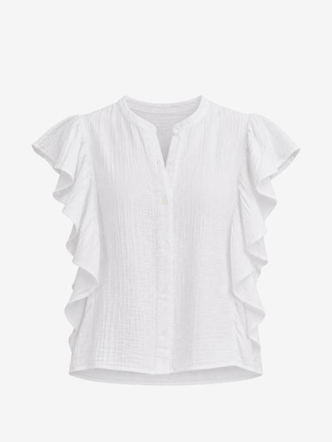 XÍRENA Ashlyn ruffled blouse