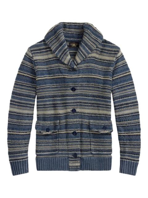 RRL by Ralph Lauren striped-pattern cardigan