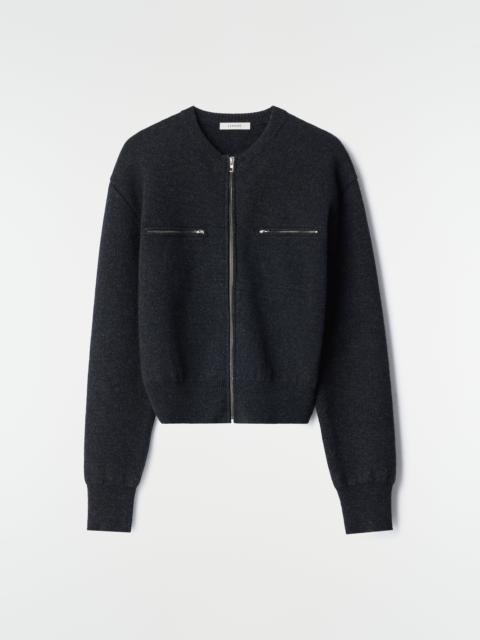 Lemaire ZIPPED TOP IN ALPACA WOOL BLEND