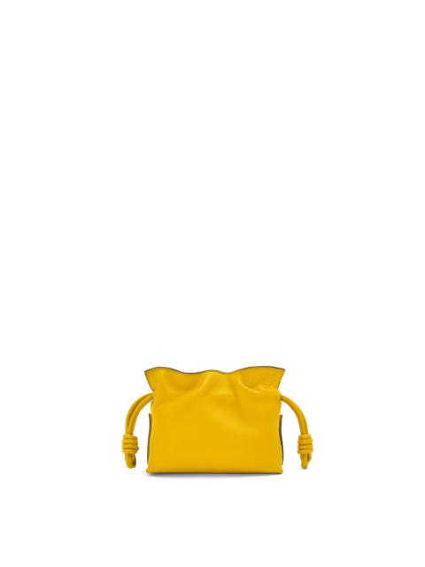Loewe Nano Flamenco clutch in nappa calfskin