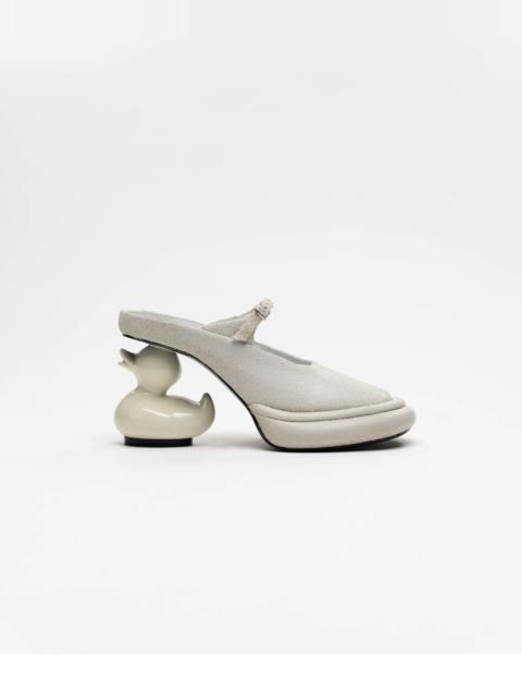 Maison MIHARAYASUHIRO Duck Heel Suede Mule