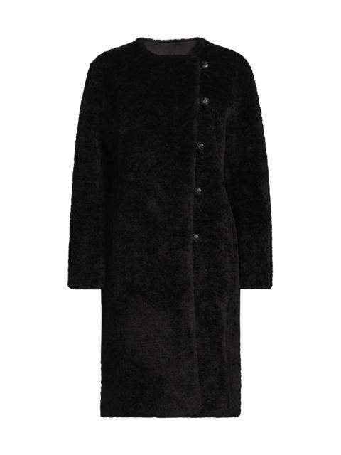 KOBI HALPERIN Women's Sami Faux-Shearling Coat - Black