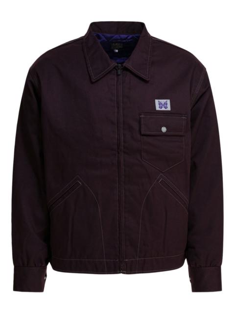 NEEDLES patch-pocket zip-up jacket