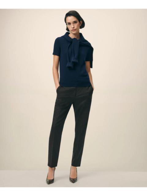 Brooks Brothers Short-Sleeve Shell Sweater in Cashmere