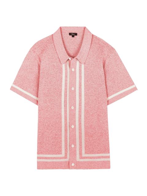 Rails Men's Leo Cotton-Blend Shirt - Rose Melange