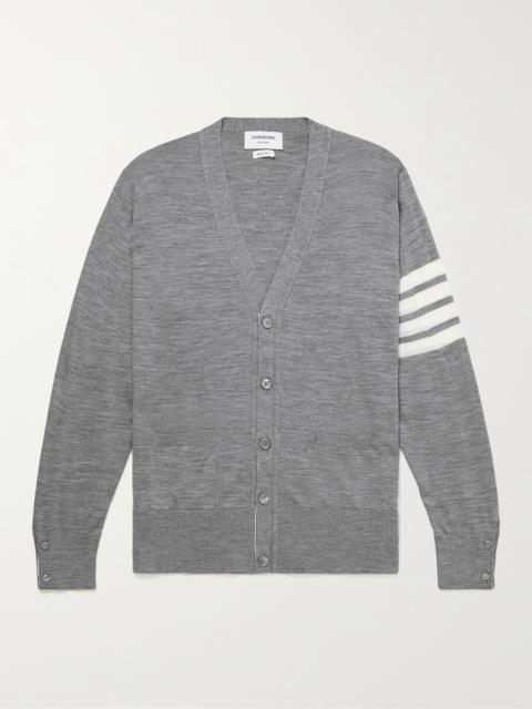 Thom Browne Striped Wool Cardigan