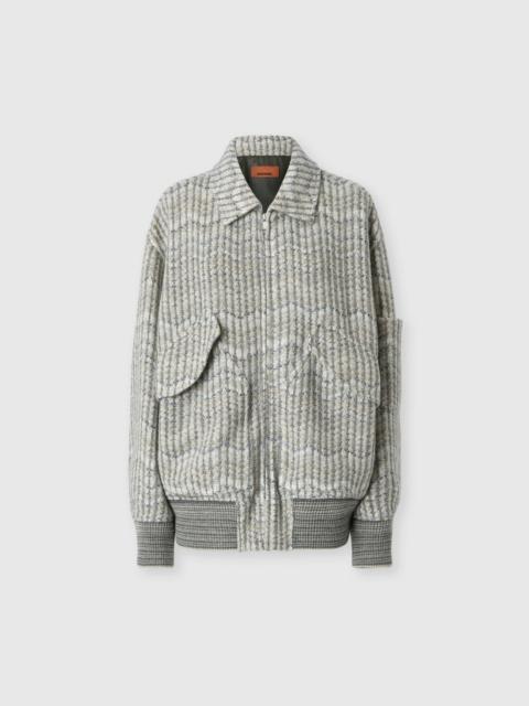Missoni Oversized cashmere and viscose bomber