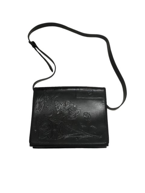 Jean Paul Gaultier Archive JPG leather carve handbag | ownmystuff