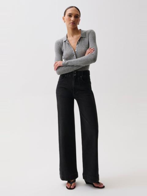 PISTOLA LANA HIGH RISE ULTRA WIDE LEG JEAN - JETSET