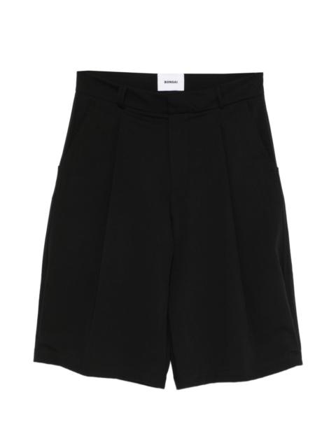 BONSAI pleated shorts