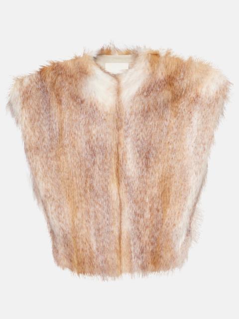 Isabel Marant Alexina faux fur vest