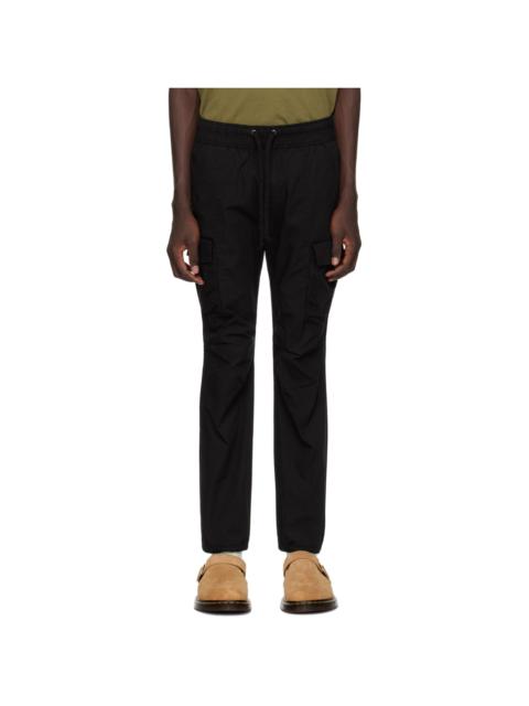 Black Relaxed Fit Cargo Pants