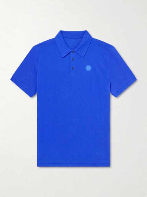 Canada Goose Beckley Logo-Appliquéd Paneled Cotton-Piqué Polo Shirt