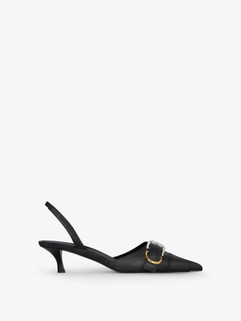 Givenchy VOYOU SLINGBACKS IN LEATHER