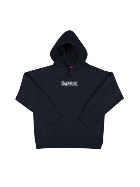Supreme Bandana Box Logo Hooded Sweatshirt 'Navy'