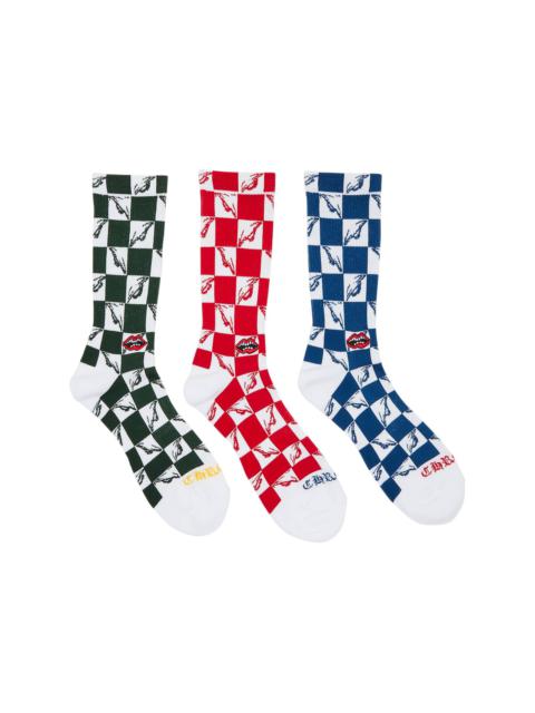 Chrome Hearts Chrome Hearts x Matty Boy 99 Eyes Socks 'Multicolor'