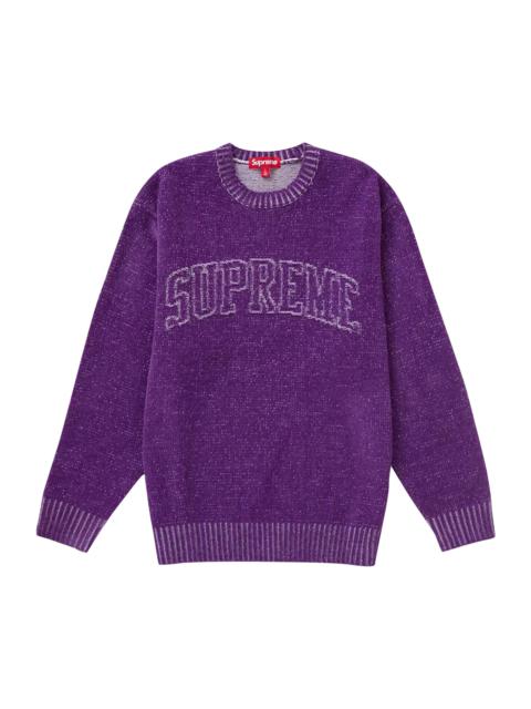 Supreme Contrast Arc Sweater 'Purple'