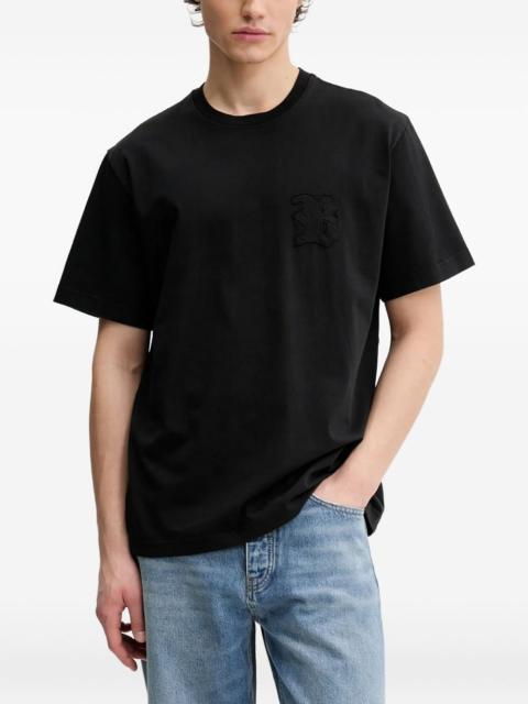 BLUEMARBLE embroidered logo T-shirt