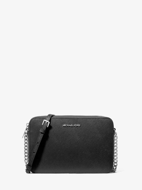 MICHAEL KORS Jet Set Large Saffiano Leather Crossbody Bag