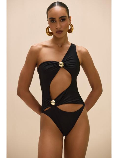 PatBO MARTINA LYCRA CUTOUT BODYSUIT