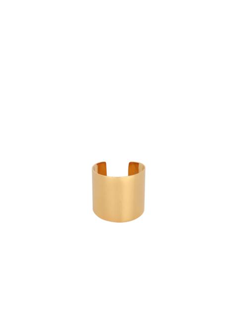 Balmain Tubular brass ring