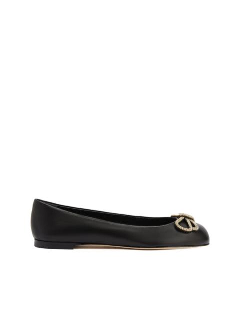 Giuseppe Zanotti Zari embellished flat