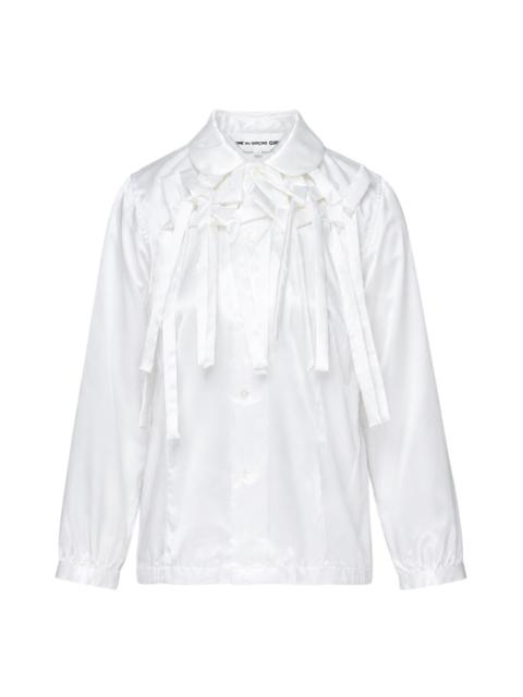 Comme des Garçons GIRL Satin Blouse With Bows