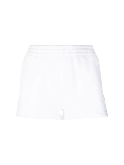 cotton-blend track shorts