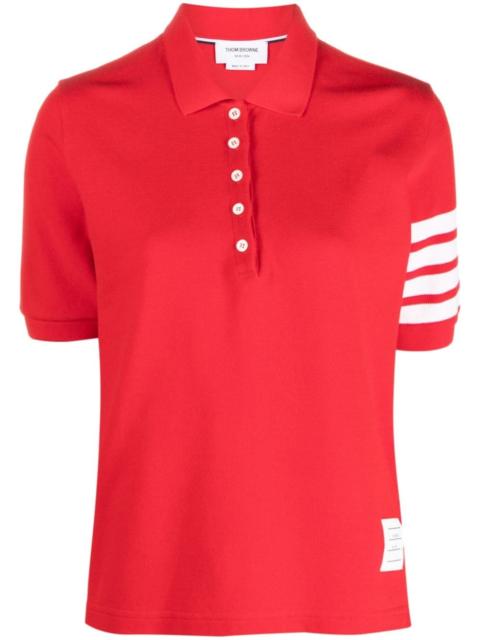 Thom Browne 4-Bar Stripe 2003-print polo shirt