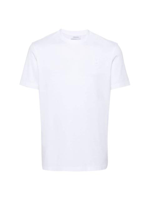 FERRAGAMO logo-patch cotton T-shirt