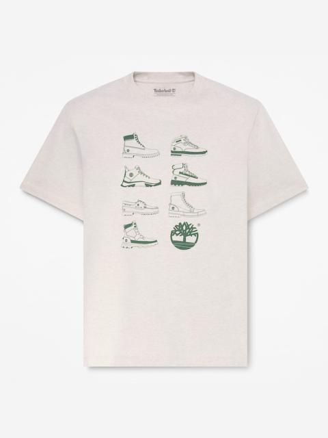 Timberland Men's Iconic Footwear Short-Sleeve T-Shirt
