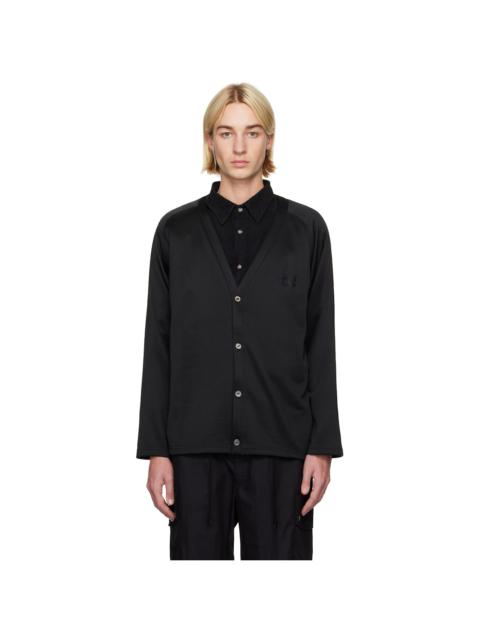 NEEDLES Black V Neck Cardigan
