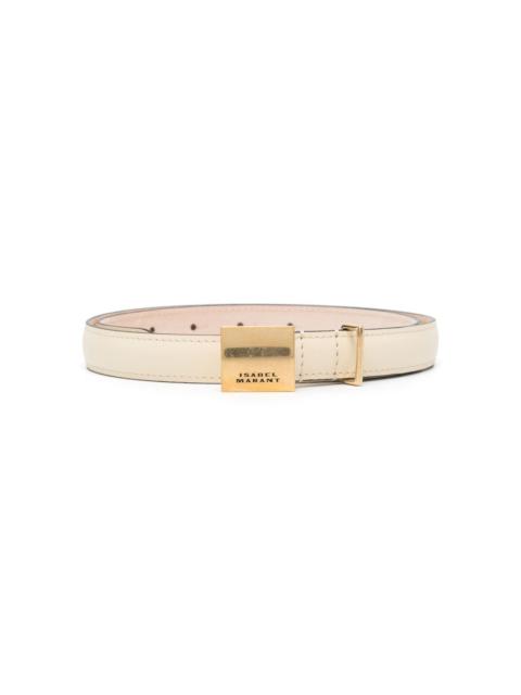 Isabel Marant Lowell buckled leather belt