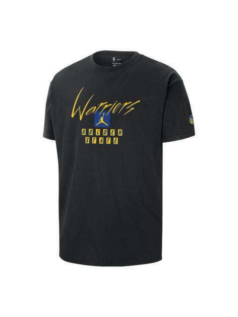 Jordan Air Jordan x NBA Golden State Warrors Logo T-Shirt 'Black' FN1065-010