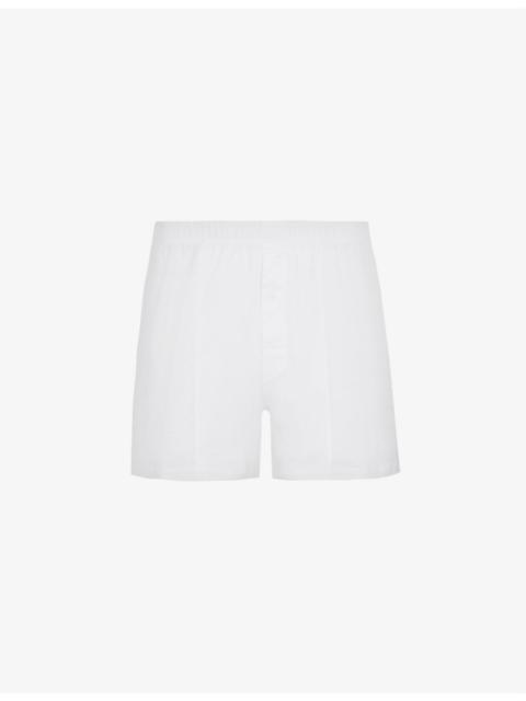 HANRO Sport-fit cotton boxers