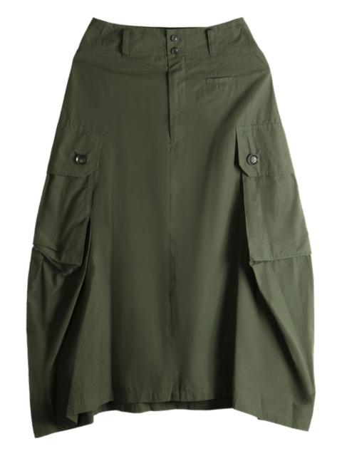 Y's pocket-detailed midi skirt