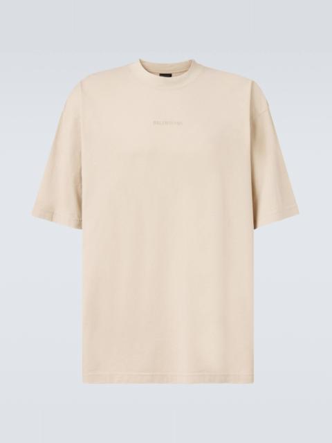 BALENCIAGA Logo cotton jersey T-shirt