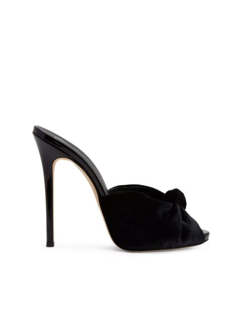 Giuseppe Zanotti Bridget velvet sandals