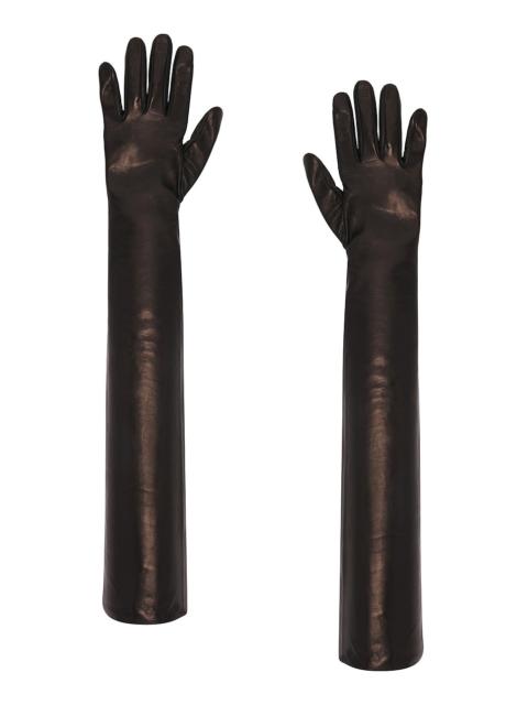 TOTEME Extra Long Leather Gloves