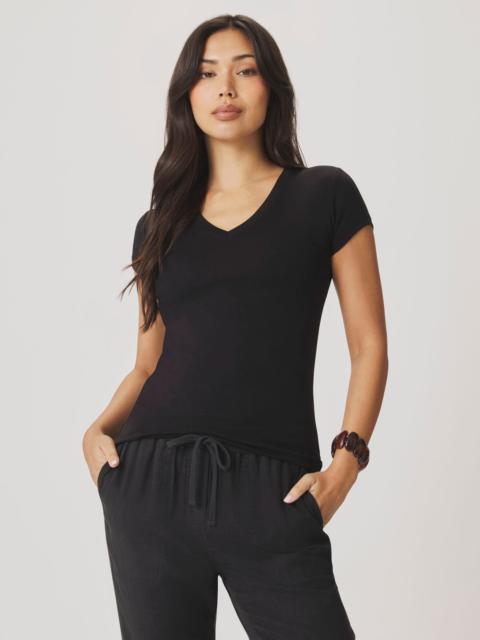 Splendid Josie Stretch V-Neck Tee