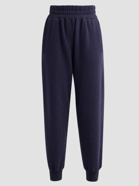 GENERATION LOVE Women's Ruel Crystal Sweatpants - Midnight Navy