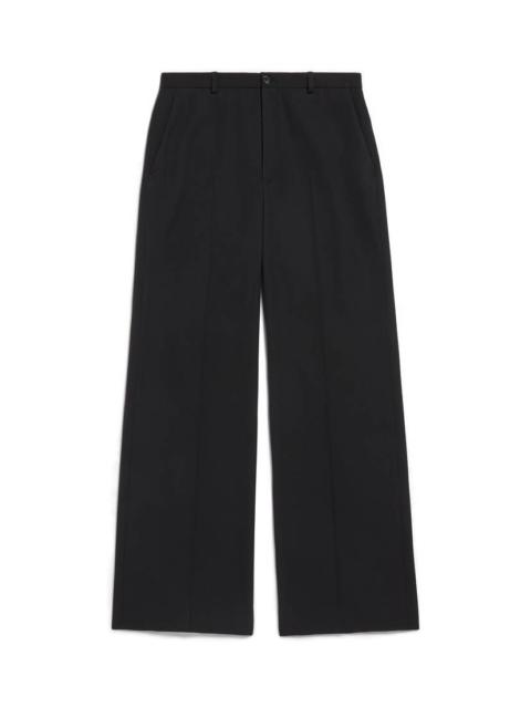 Regular Fit Tailored Pants in Black